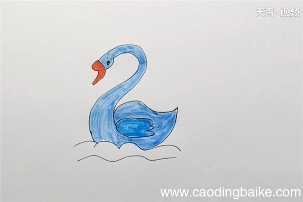 鹅简笔画