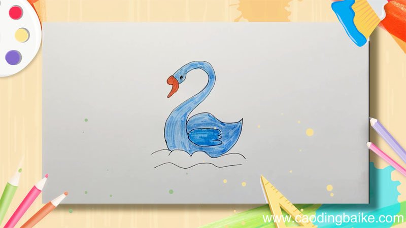 鹅简笔画