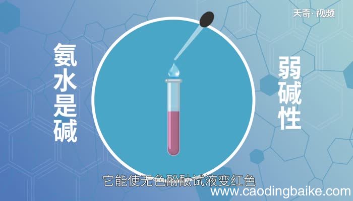 氨水是酸还是碱氨水究竟属于酸还是碱