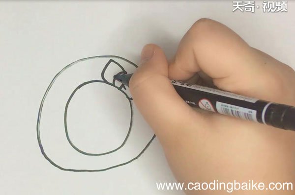 花环简笔画