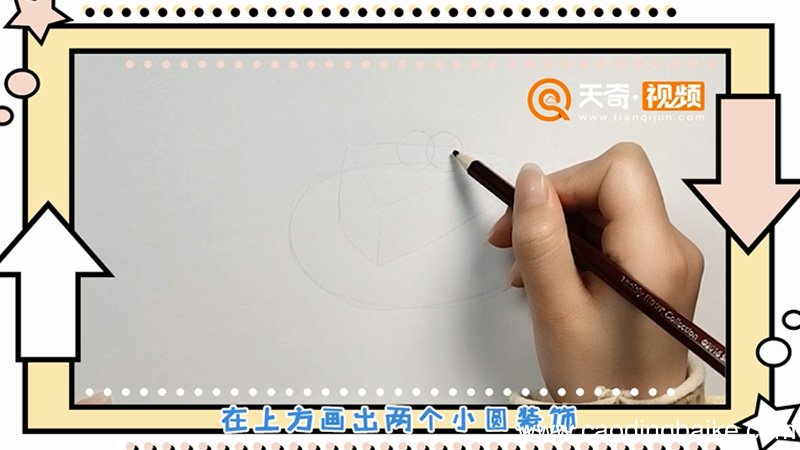 甜点简笔画