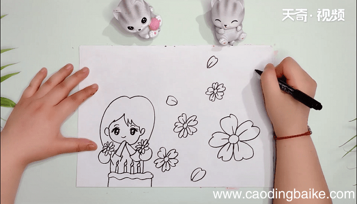 ?三八妇女节简笔画 ?三八妇女节画报