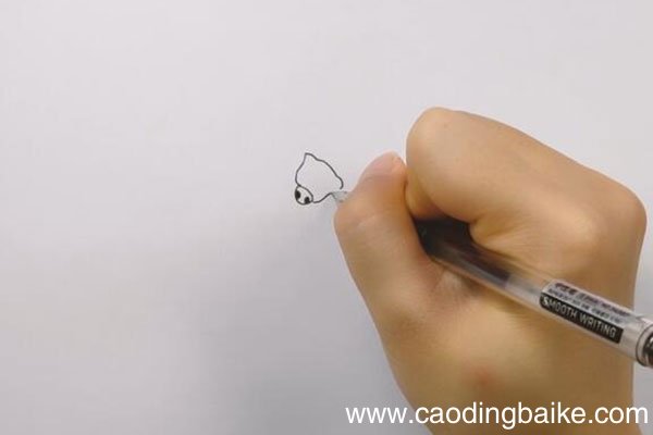 叩头虫简笔画