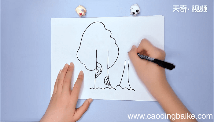 树木的儿童简笔画 树木的儿童简笔画画报