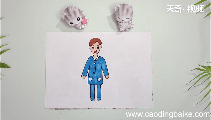 男护士简笔画 男护士画报