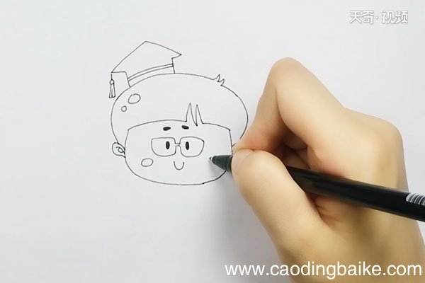 我们毕业了简笔画