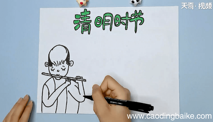 关于清明节三年级的手抄报 关于清明节三年级的手抄报怎么画