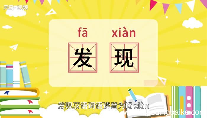 发现的意思 发现的解释