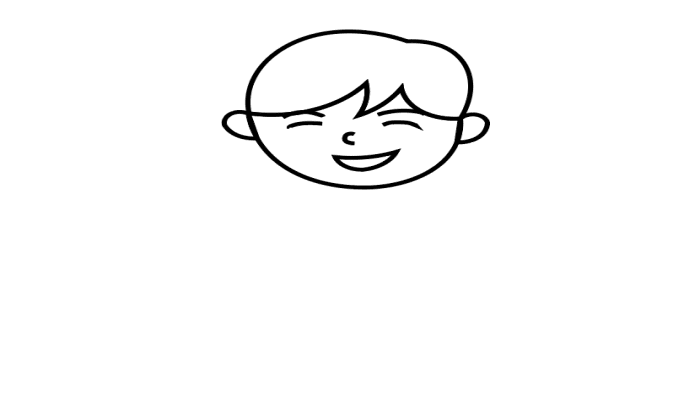 小人笔心简笔画 小人笔心简笔画怎么画