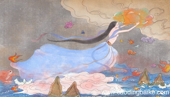 女娲造人民间故事300字 缩写女娲造人的故事300字