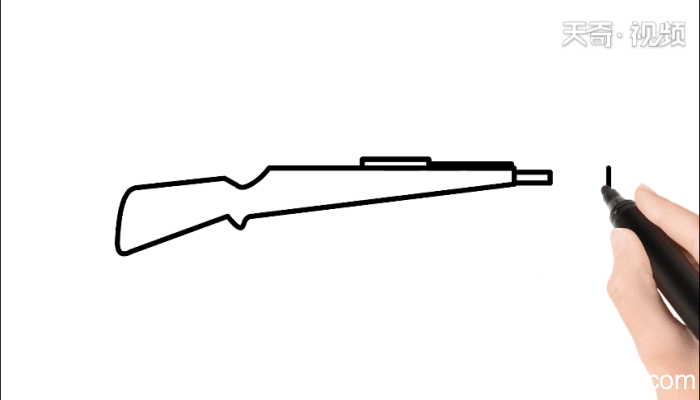 98k简笔画 98k简笔画怎么画