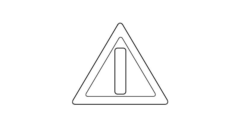 交通安全标志牌简笔画