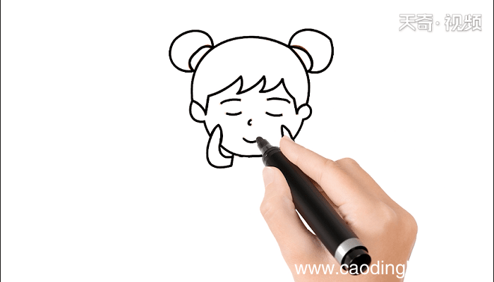 保护视力简笔画 保护视力儿童画