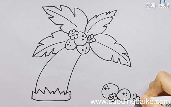 海边简笔画