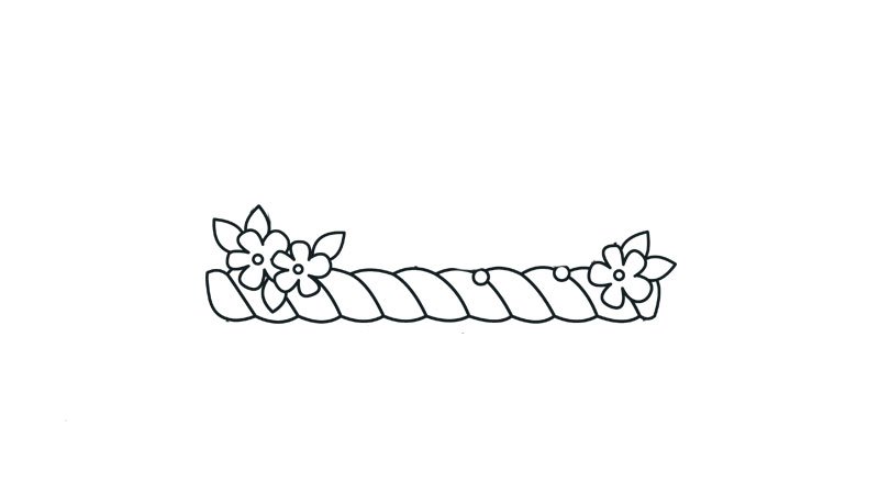 花篮简笔画 花篮简笔画怎么画