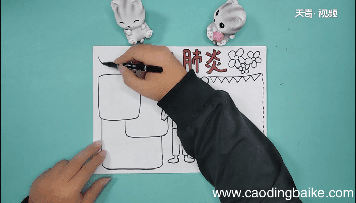 抗冠状肺炎手抄报 抗冠状肺炎手抄画报