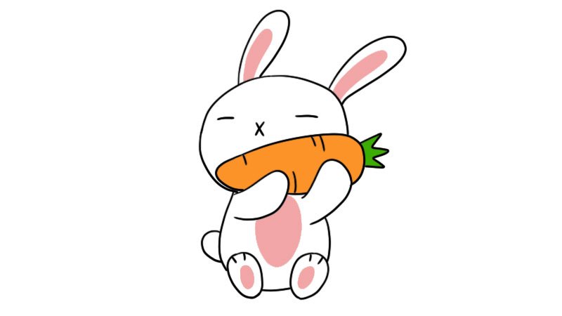可爱的小兔子简笔画怎么画可爱的小兔子简笔画画法