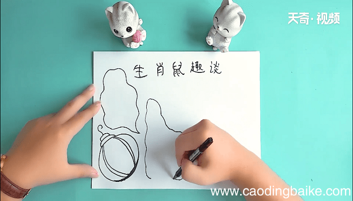 鼠文化手抄报 鼠文化画报