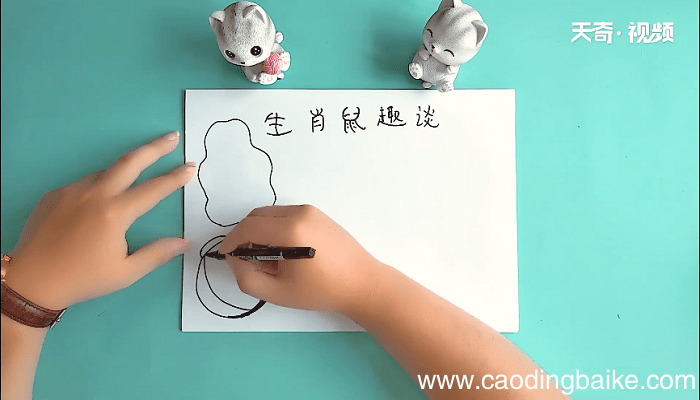 鼠文化手抄报 鼠文化画报