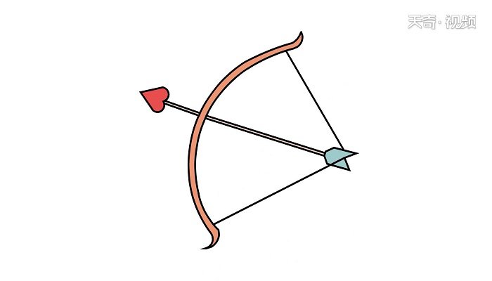 弓箭简笔画 弓箭简笔画怎么画