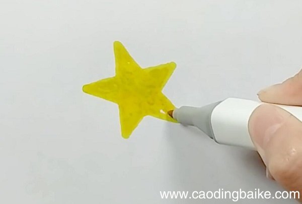 五角星简笔画 五角星的画法