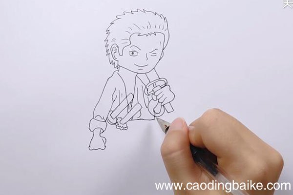 索隆简笔画