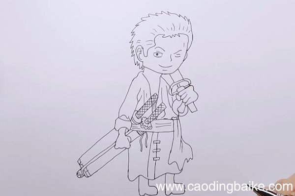 索隆简笔画