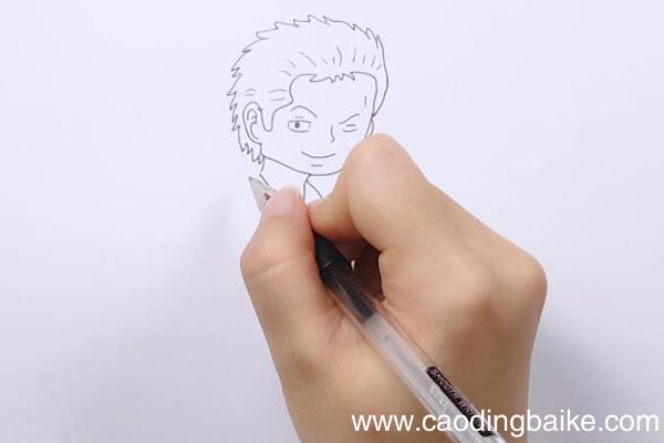 索隆简笔画