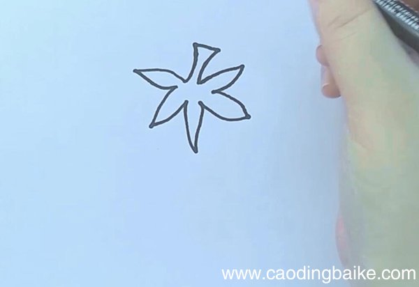 草莓帽简笔画