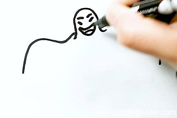 幽灵简笔画 幽灵的画法