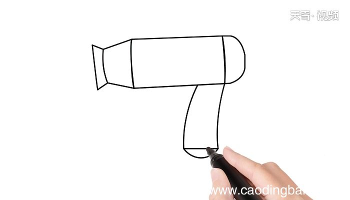 电吹风简笔画 电吹风简笔画怎么画