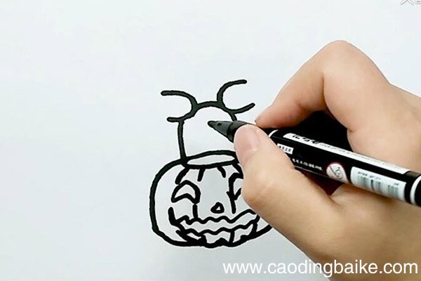 可爱幽灵简笔画