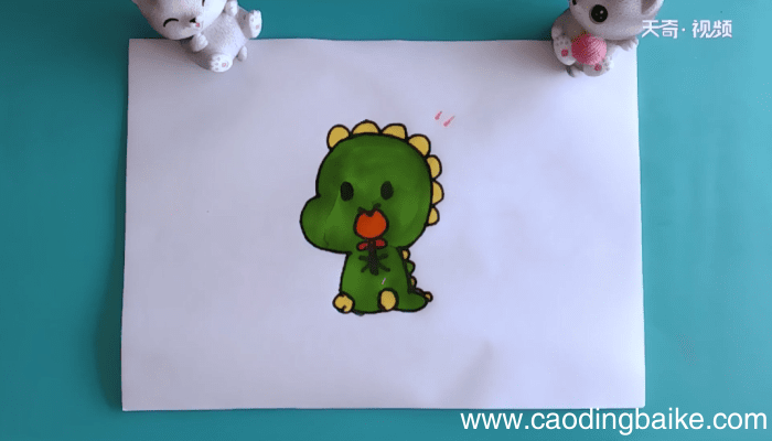 恐龙简笔画 恐龙简笔画报