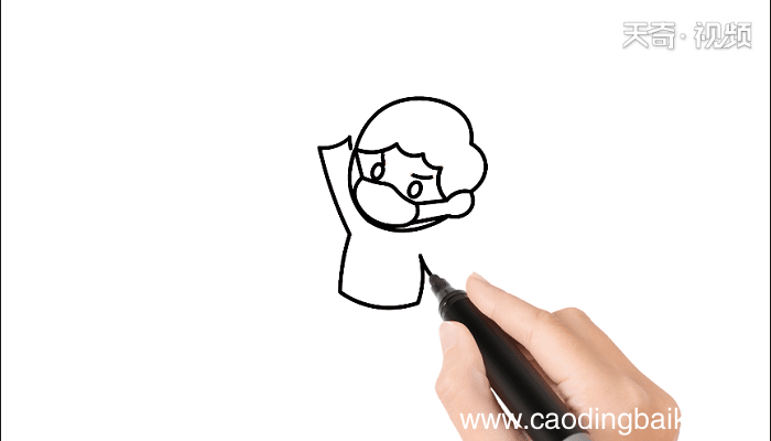 打败病毒儿童画 打败病毒简笔画