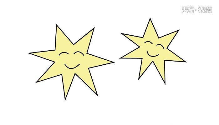 星星图片简笔画 星星图片简笔画怎么画