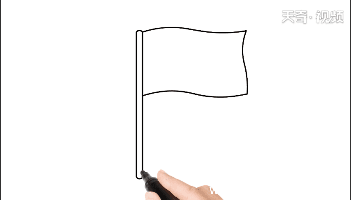 国旗简笔画 国旗简笔画怎么画