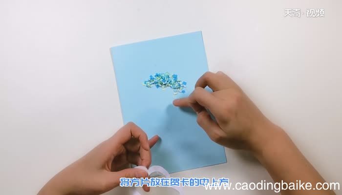 云朵热气球贺卡怎么做 热气球卡片的做法