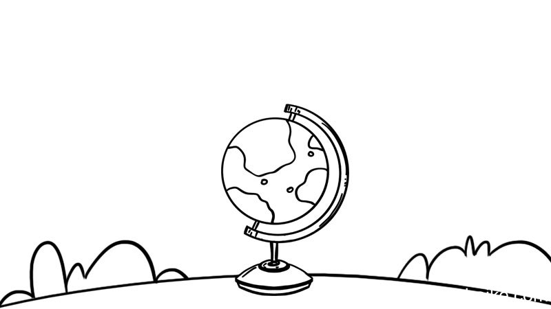 世界地球日手抄报步骤