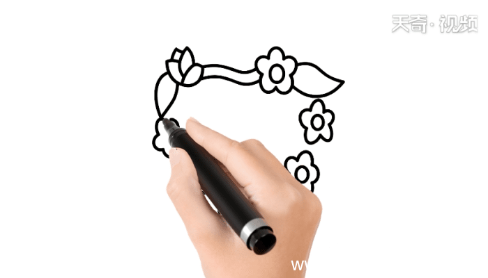 花环简笔画 花环简笔画怎么画