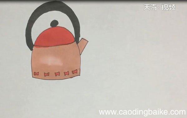 烧水壶简笔画