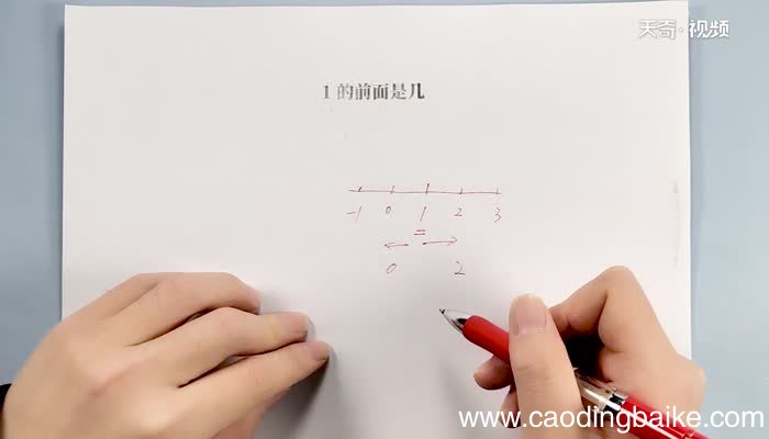 1的前面是几 1的前面是哪个数字
