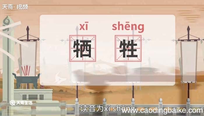 牺牲的意思 牺牲什么意思