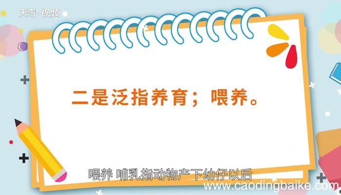 哺乳的意思 哺乳的意思是什么