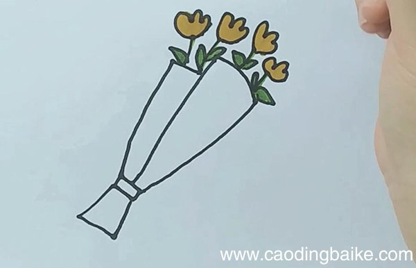 花束简笔画