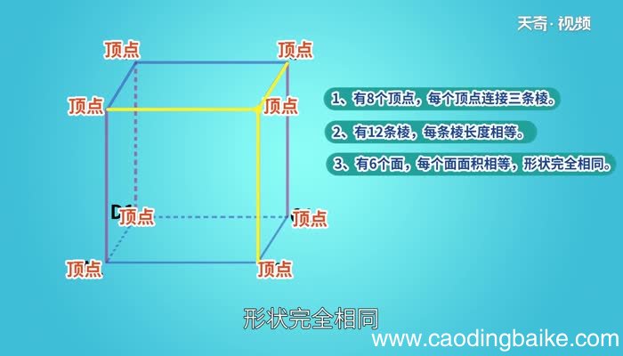 正方体的体积怎么算公式正方体的体积公式