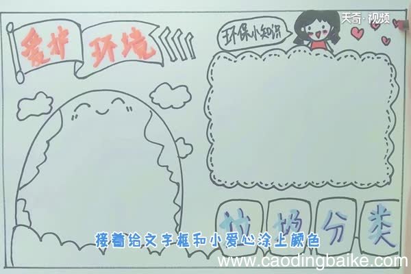 保护环境手抄报 环境保护的手抄报怎么画