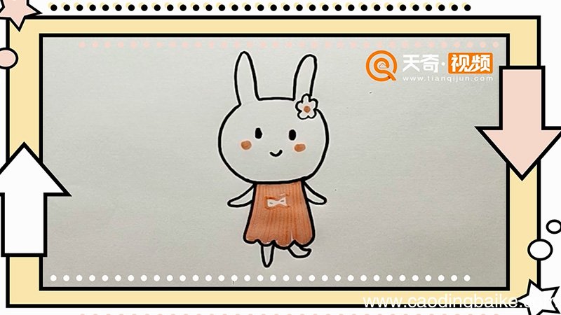 兔子怎么画