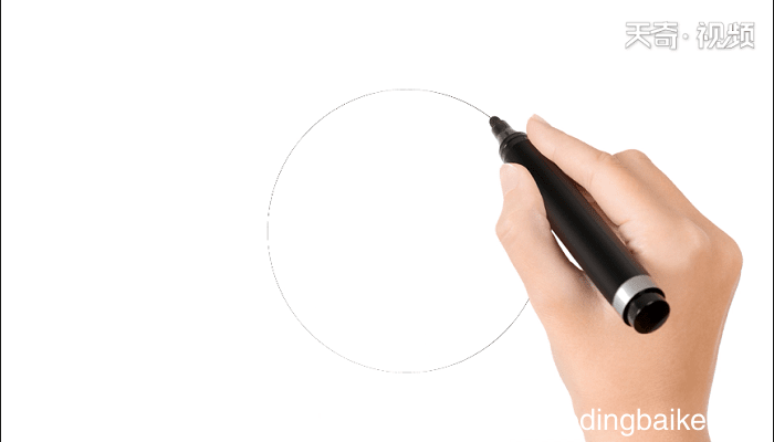 立体圆怎么画 立体圆简笔画