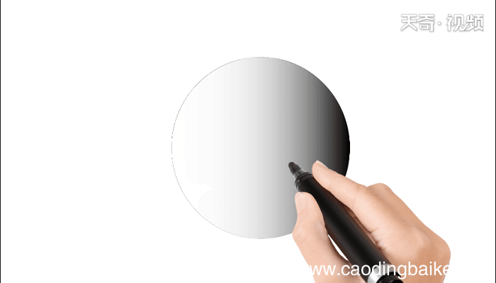 立体圆怎么画 立体圆简笔画