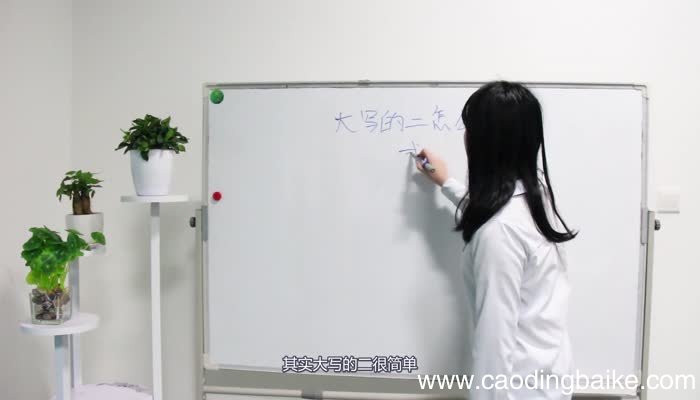大写的二怎么写 大写的二是怎么写的